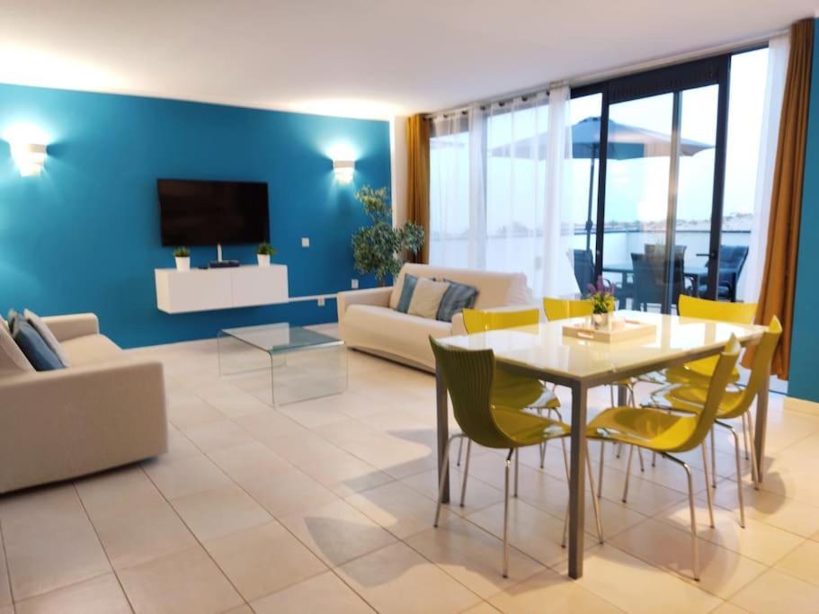 Casa Azul 2Bedroom Apartment & Ocean View Terrace Wifi Premium Costa Calma Exterior foto